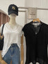MATINEE Stylish Lace Tops With Loose T-Shirts